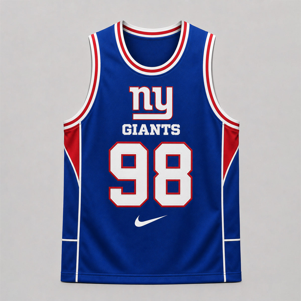 New York Giants | Premium NFL Custom Basketball Tank Top For Men And Women NDN
