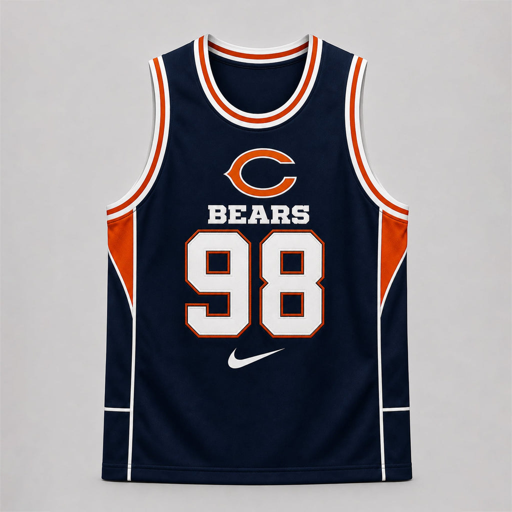 Chicago Bears | Premium NFL Custom Basketball Tank Top For Men And Women NDN