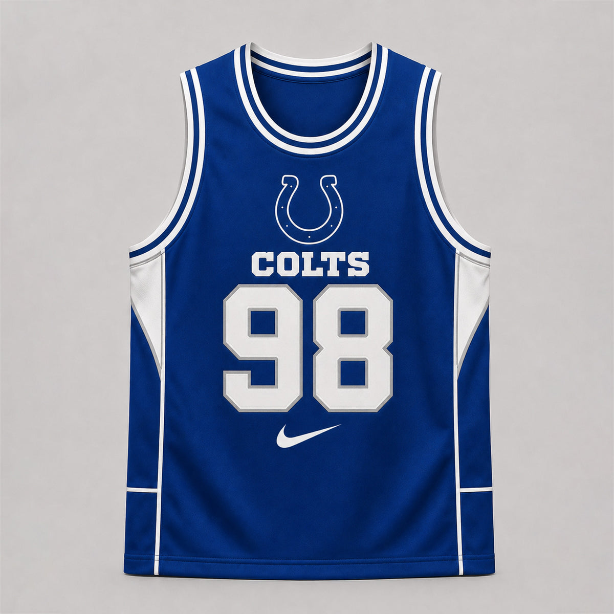 Indianapolis Colts | Premium NFL Custom Basketball Tank Top For Men And Women NDN