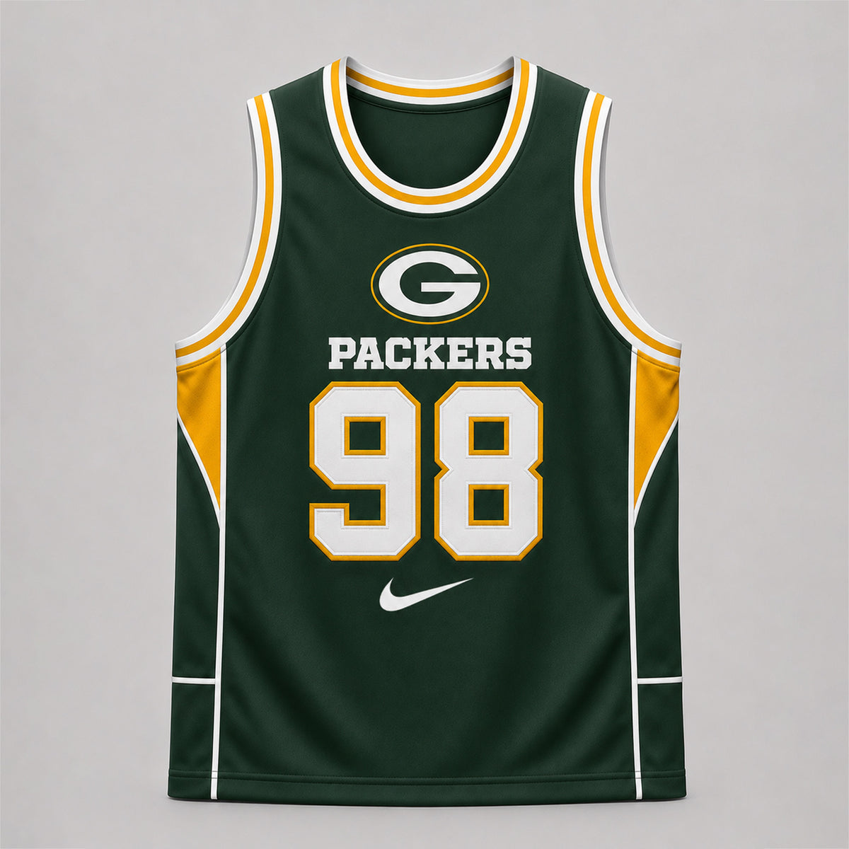 Green Bay Packers | Premium NFL Custom Basketball Tank Top For Men And Women NDN