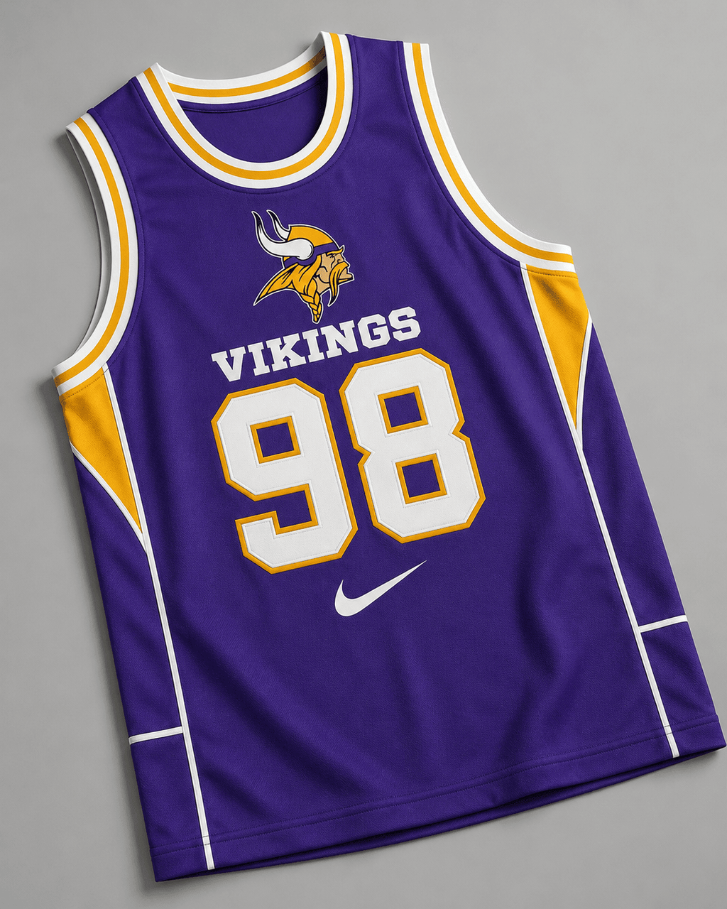 Minnesota Vikings | Premium NFL Custom Basketball Tank Top For Men And Women NDN
