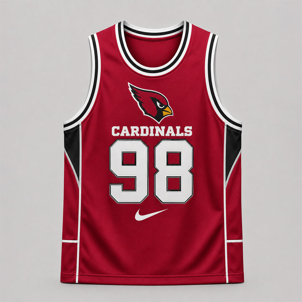 Arizona Cardinals | Premium NFL Custom Basketball Tank Top For Men And Women NDN