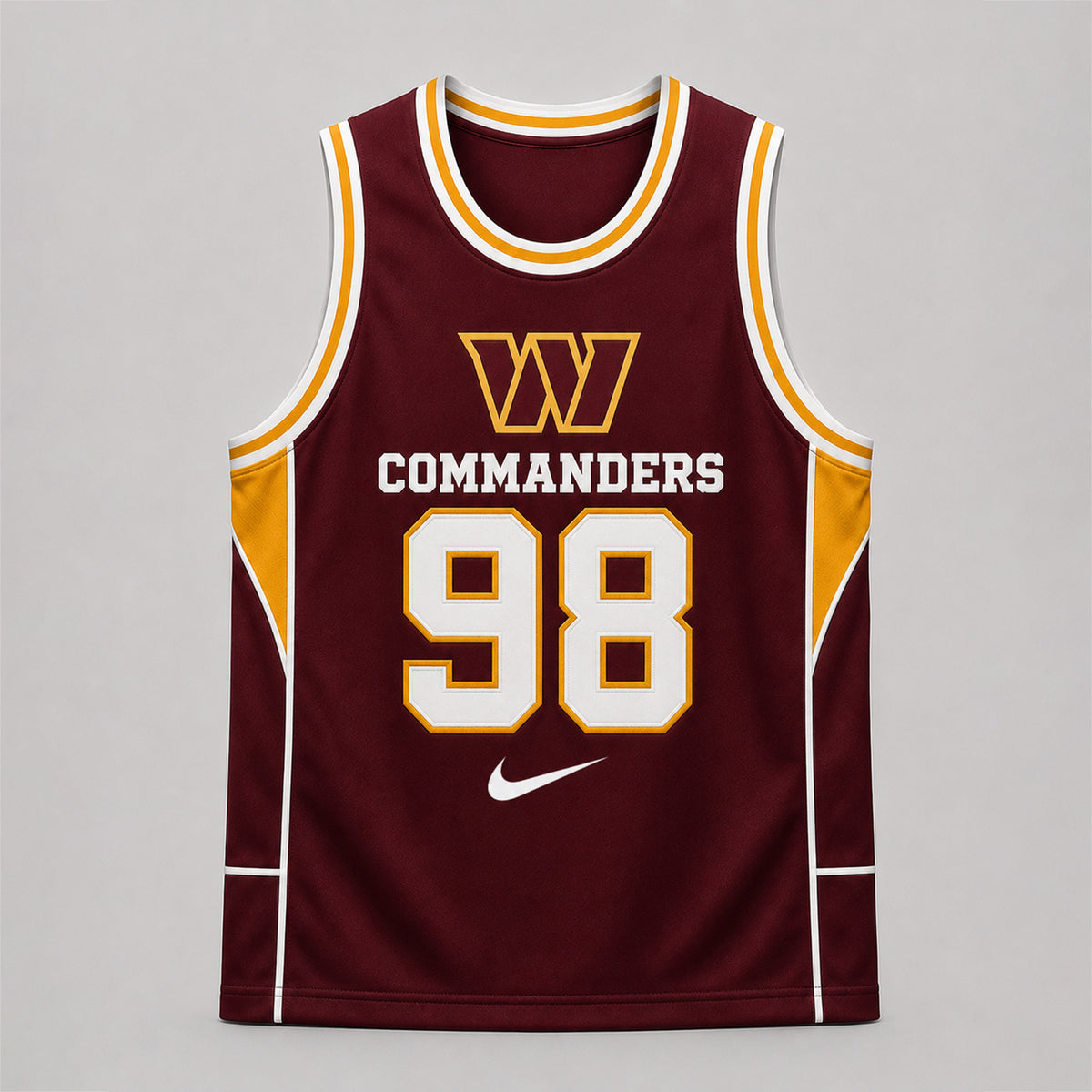 Washington Commanders | Premium NFL Custom Basketball Tank Top For Men And Women NDN