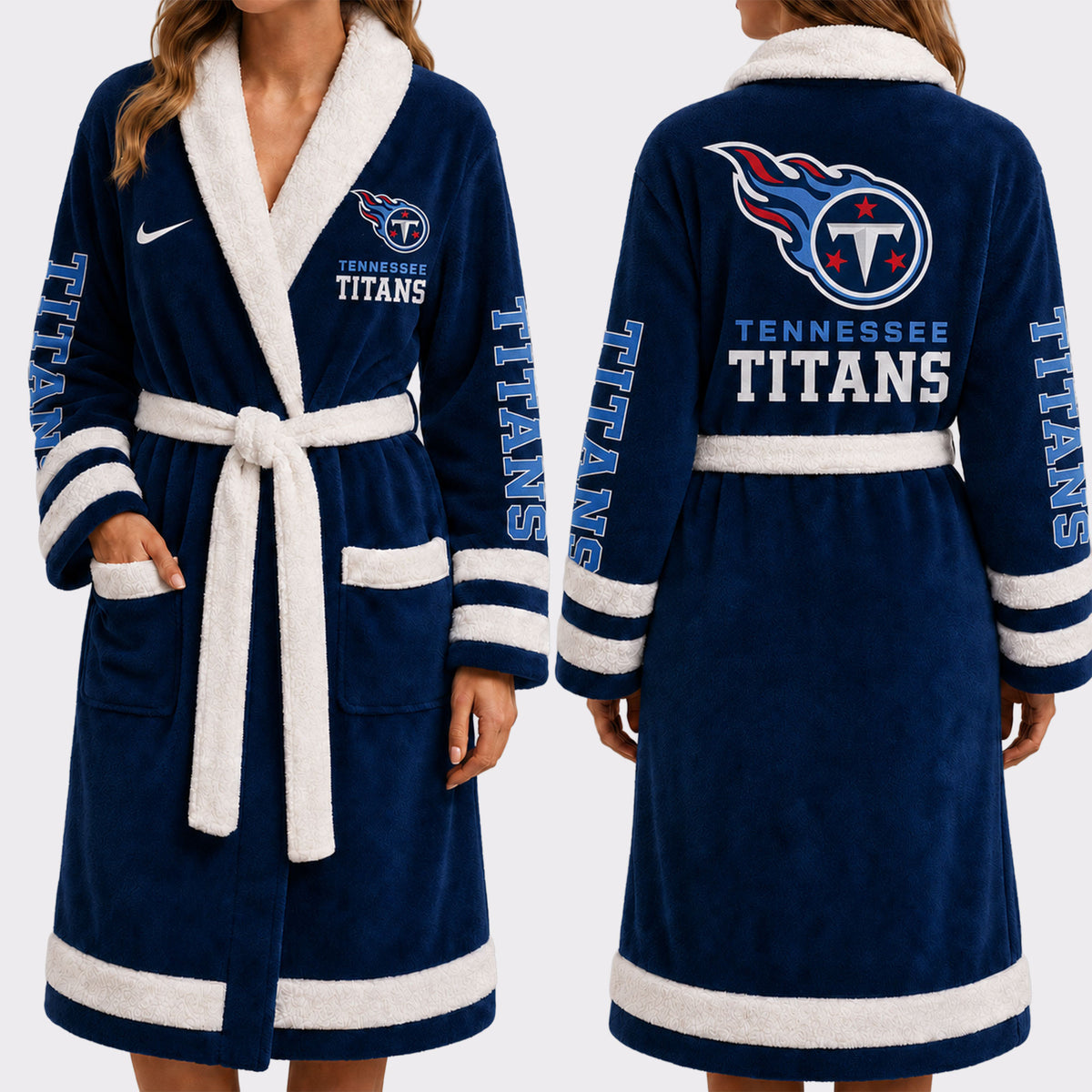 Tennessee Titans | Premium NFL Fleece Bathrobe VA1249