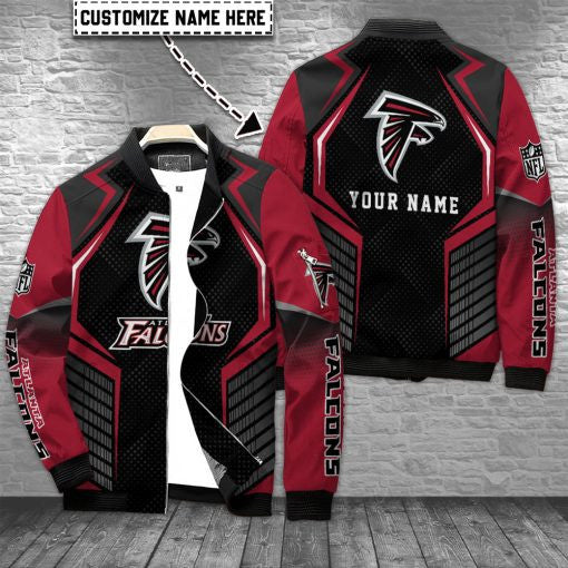 Atlanta Falcons Personalized Bomber Jacket AZCBJ058