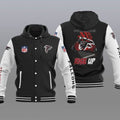 Atlanta Falcons Hooded Baseball Jacket 30