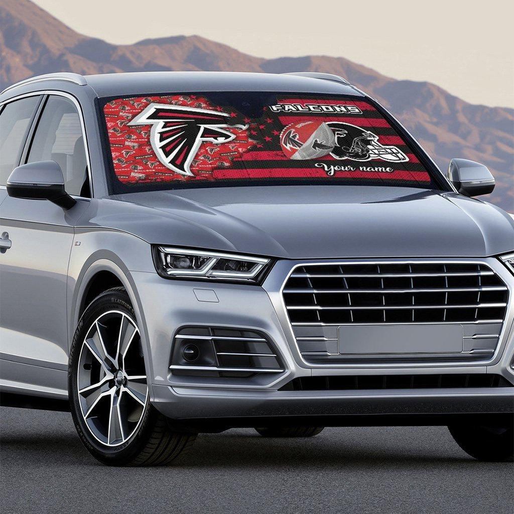 Atlanta Falcons Personalized Auto Sun Shade BGAUSS252