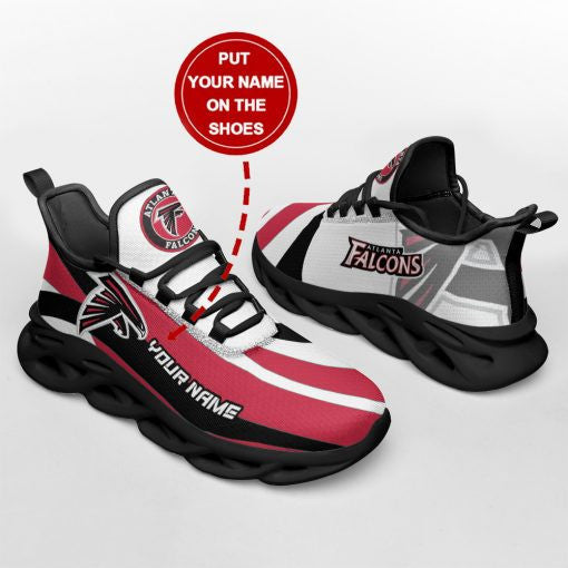 Atlanta Falcons Personalized Yezy Running Sneakers BG489
