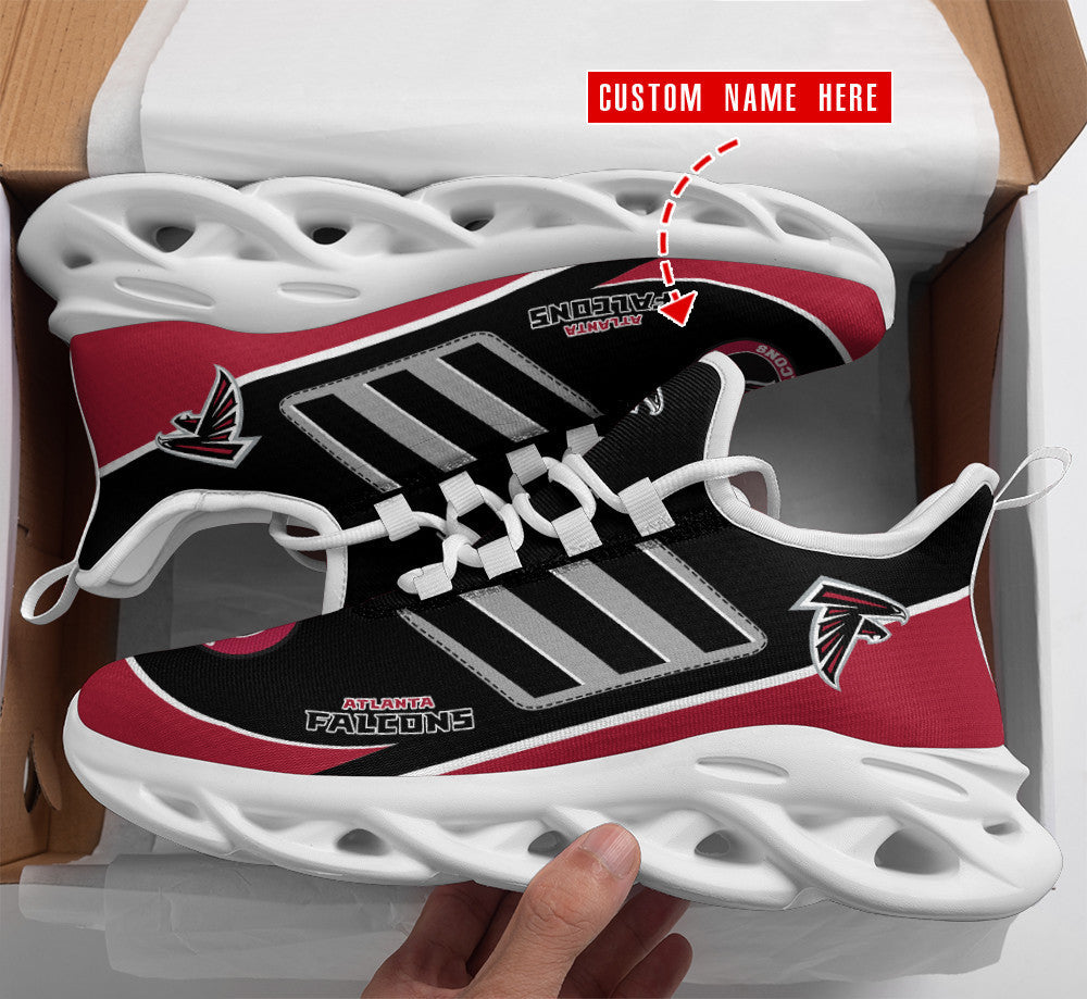 Atlanta Falcons Personalized Yezy Running Sneakers SPD478