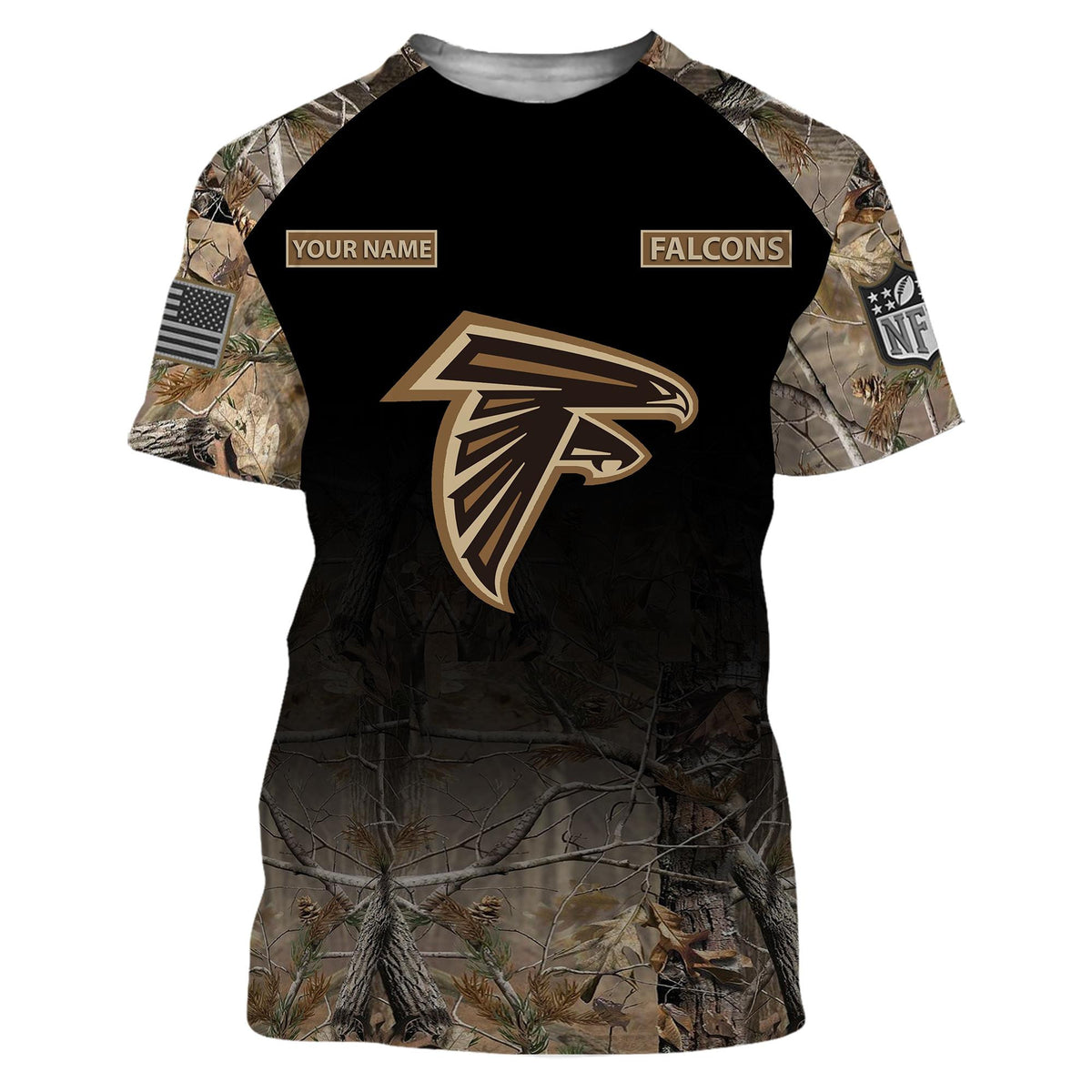 Atlanta Falcons All Over Printed T-shirt Sweatshirt Hoodie Joggers AZHD002