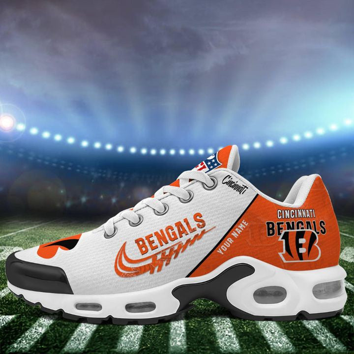 Cincinnati Bengals Personalized Plus Sneakers 0813 BGTN172