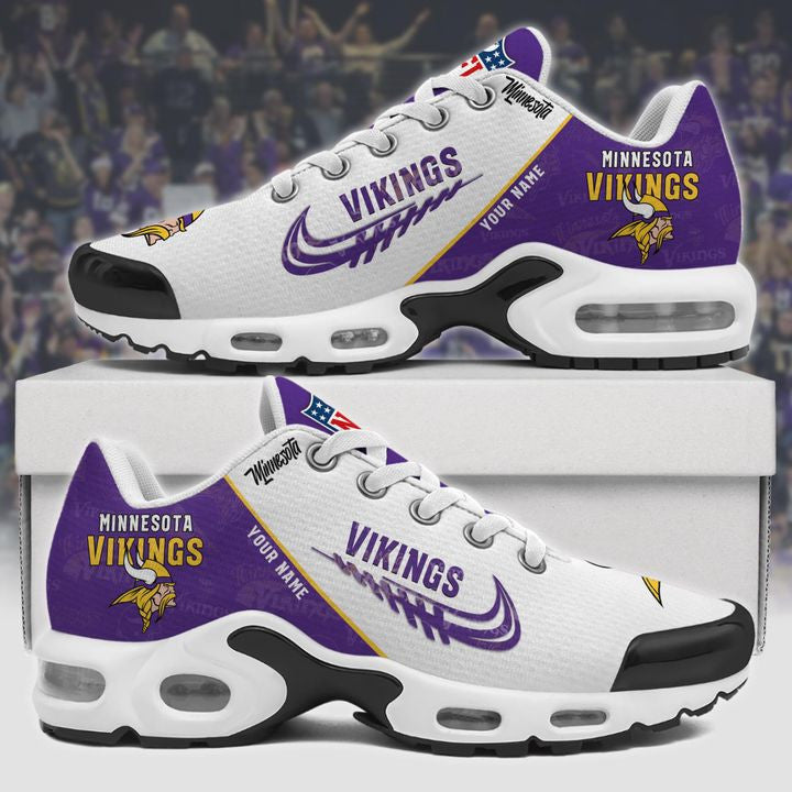 Minnesota Vikings Personalized Plus Sneakers 0813 BGTN186