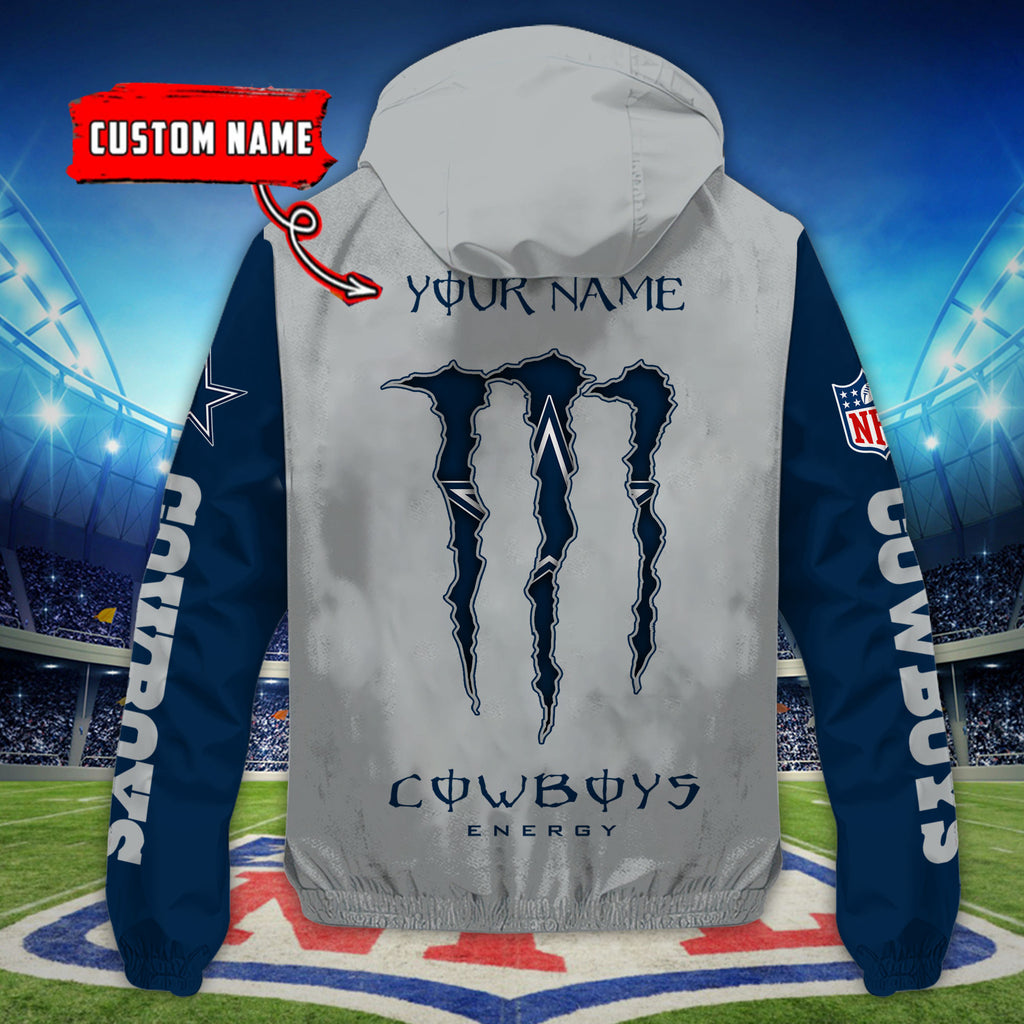 Dallas Cowboys Custom Windbreaker Outdoor Jacket Sport Fan Gift SPTWJACKET041