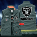 Las Vegas Raiders Sleeveless Jacket Multicolor S9SLJK114