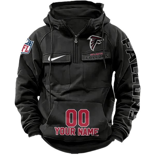 Atlanta Falcons Vintage Men Hoodie AZVMHD063