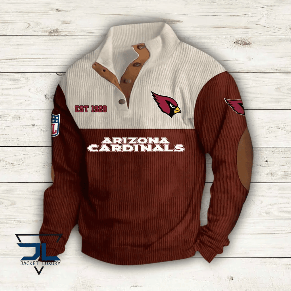 Arizona Cardinals Premium Personalized Game-Day Pullover S9DBSCH097