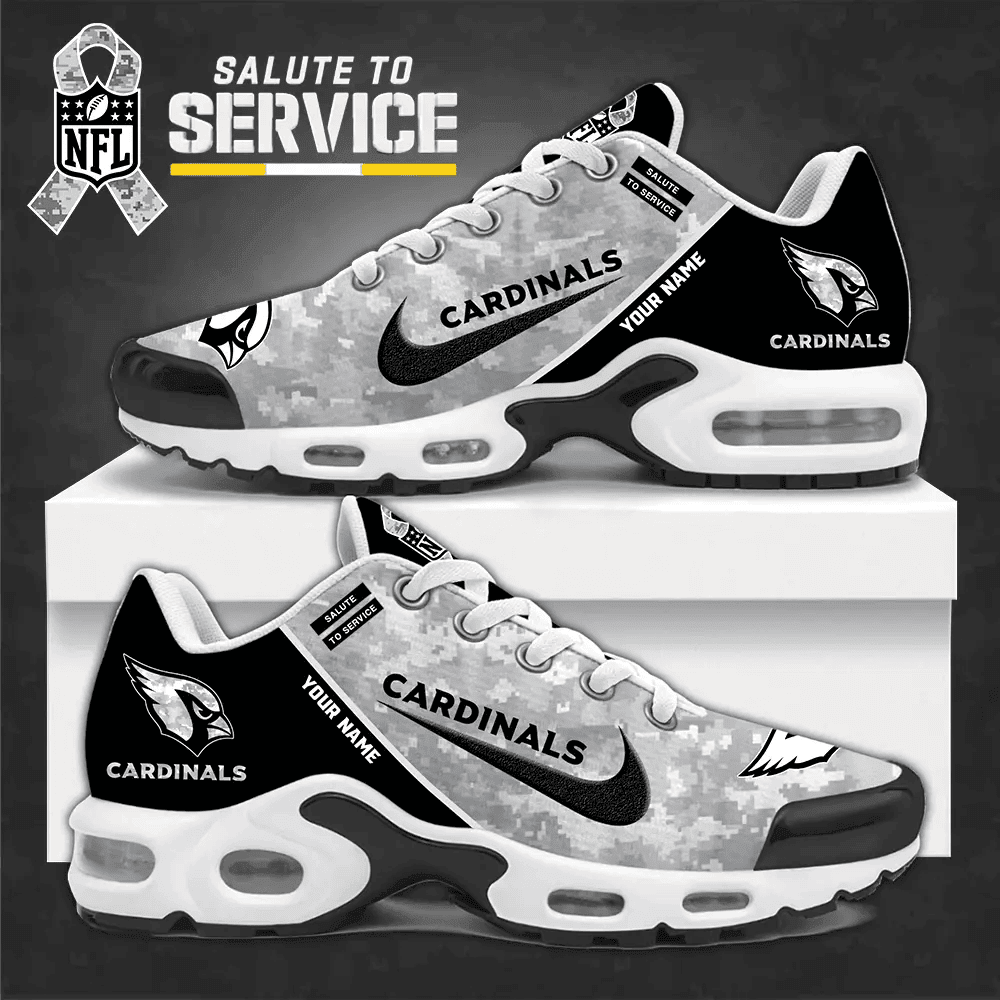 SPTBGTN533-Arizona Cardinals Personalized Plus  Sneakers