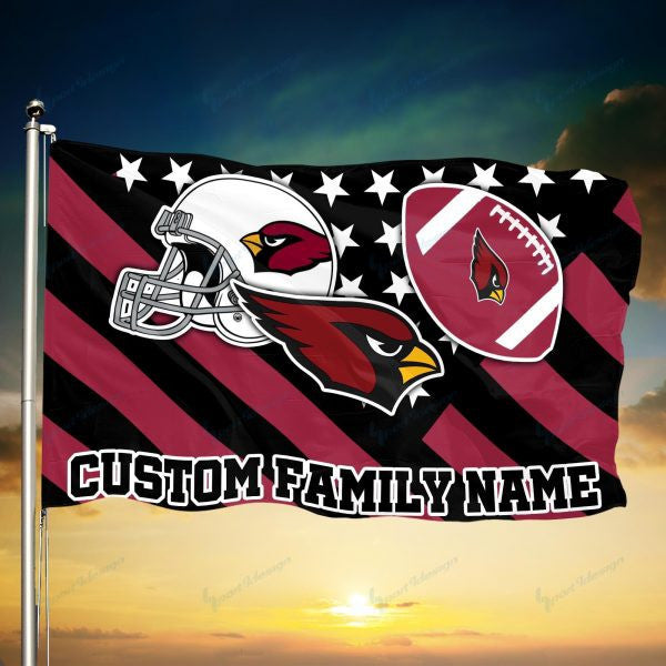 Arizona Cardinals Personalized Flag 65