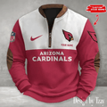 S9MPZNS110-Arizona Cardinals Premium Personalized Game-Day Quarter-Zip