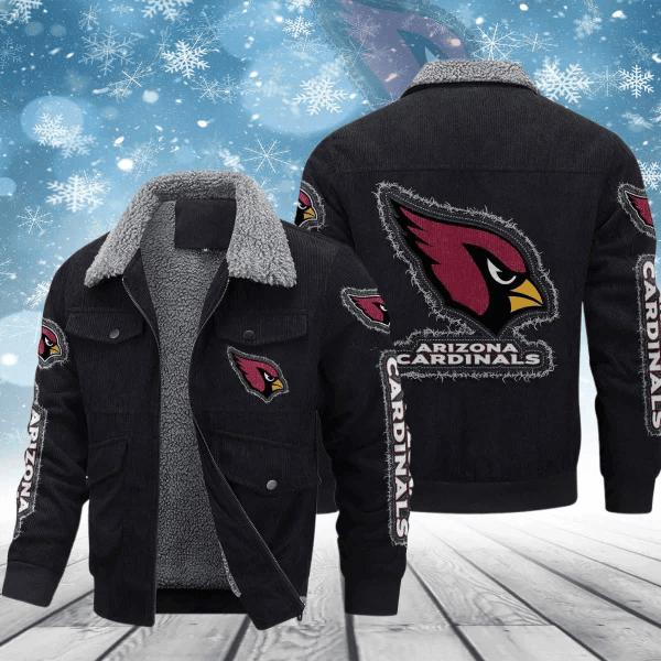 Arizona Cardinals Men's Thickened Corduroy Jacket ANZVITCJ001