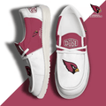 Arizona Cardinals Personalized Moccasin Slippers – Hey Dude Shoes Style AZCHDUDE249