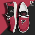 Atlanta Falcons Personalized Moccasin Slippers – Hey Dude Shoes Style AZCHDUDE250