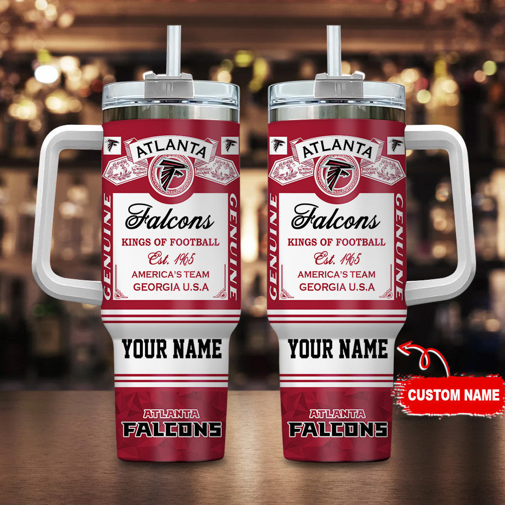 Atlanta Falcons Personalized Limited Edition Sport Fan Gift 40oz Tumbler AZC40OZT396