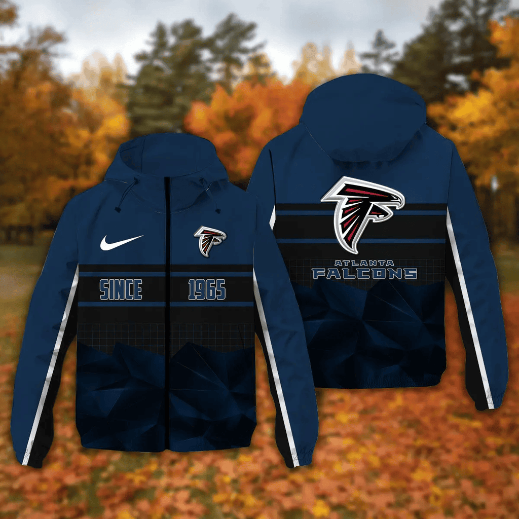 Atlanta Falcons Windbreaker Outdoor Jacket Sport Fan Gift NNPRJ911