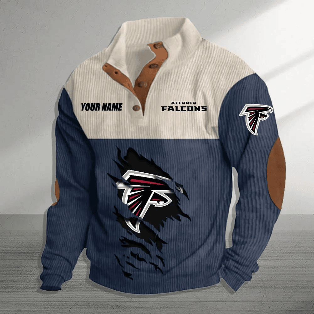 Atlanta Falcons Premium Personalized Game-Day Pullover S9DBSCH130