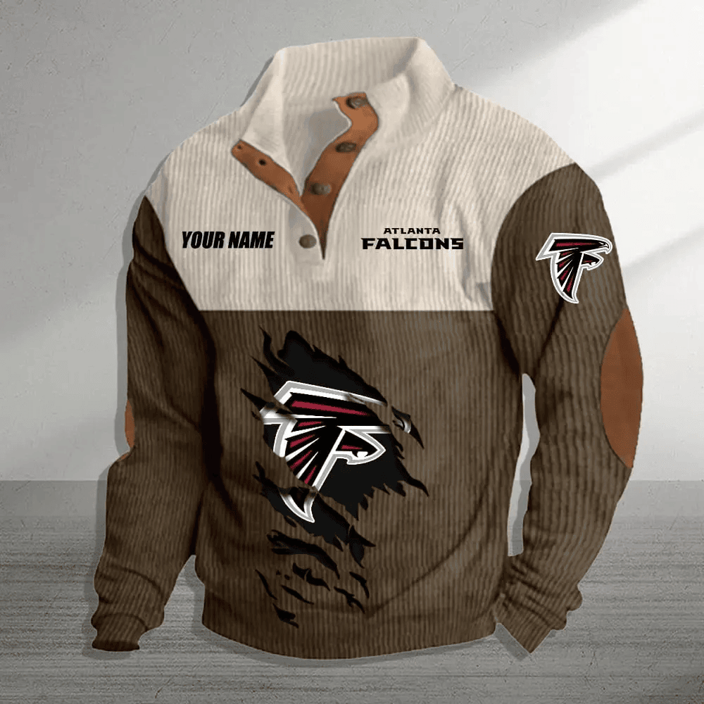 Atlanta Falcons Premium Personalized Game-Day Pullover S9DBSCH130