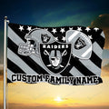 Las Vegas Raiders Personalized Flag 88