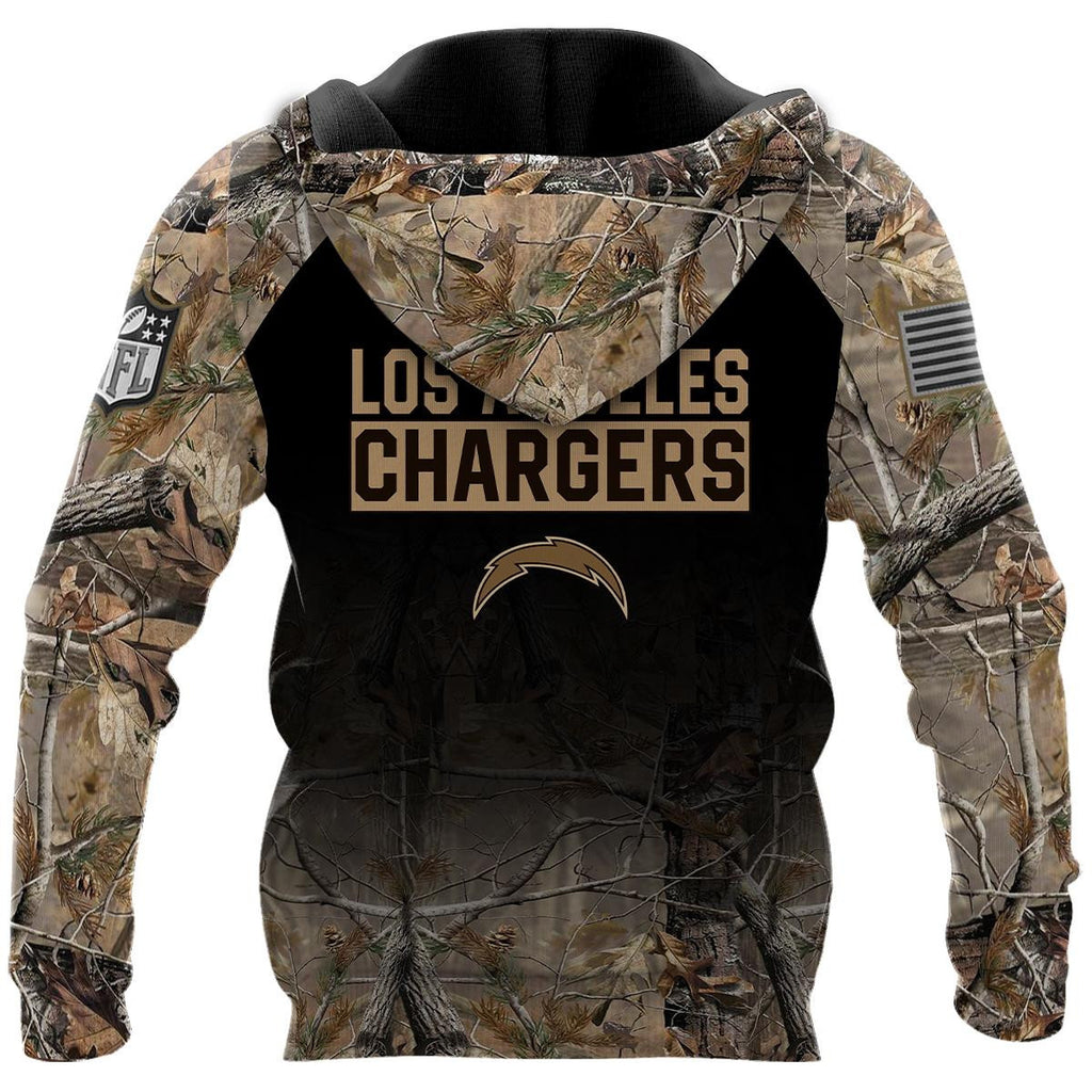 Los Angeles Chargers All Over Printed T-shirt Sweatshirt Hoodie Joggers AZHD018