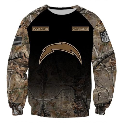 Los Angeles Chargers All Over Printed T-shirt Sweatshirt Hoodie Joggers AZHD018