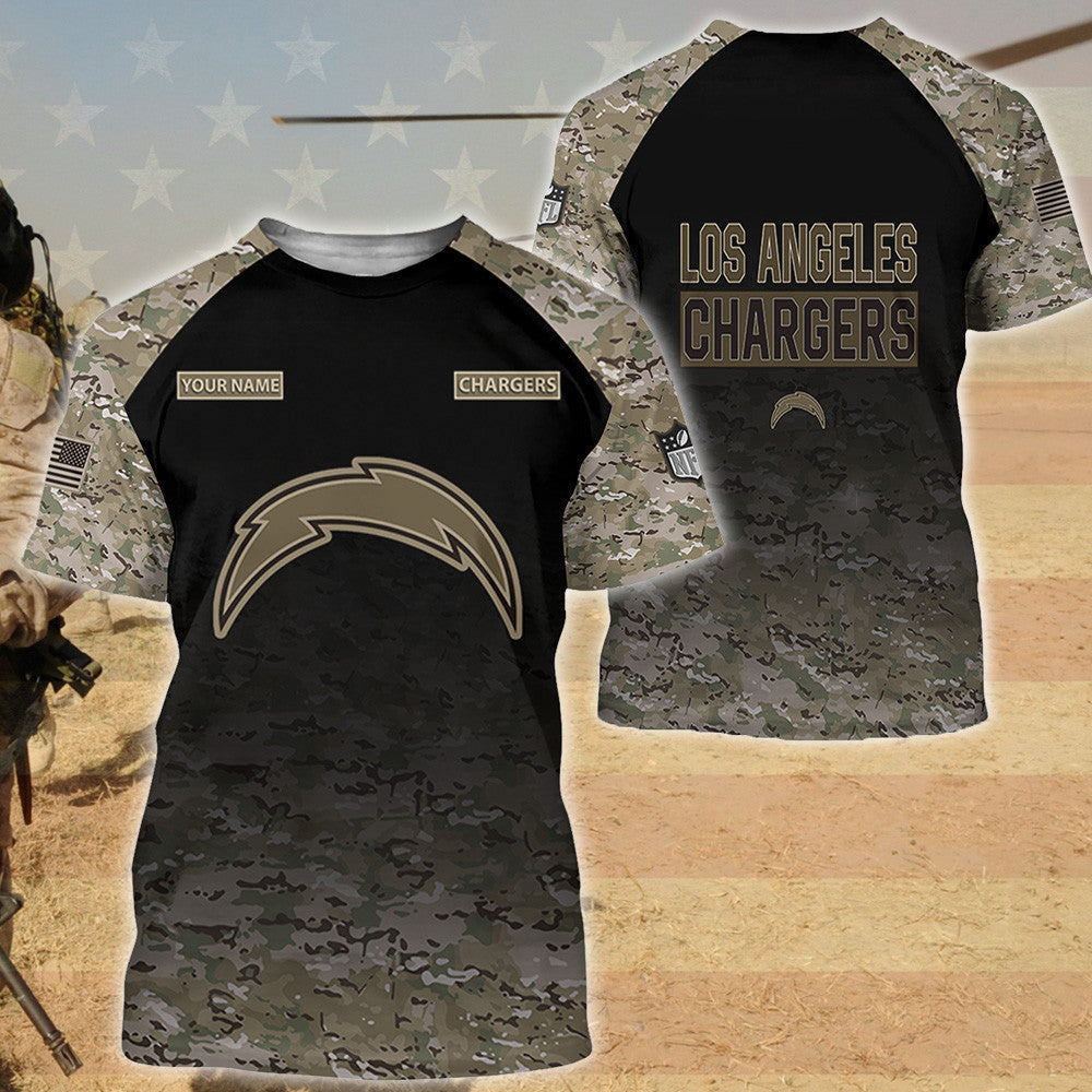 Los Angeles Chargers Personalized All Over Printed 199