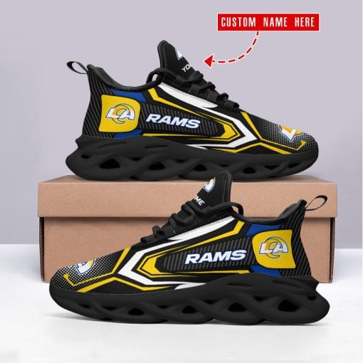 Los Angeles Rams Personalized Yezy Running Sneakers BB373