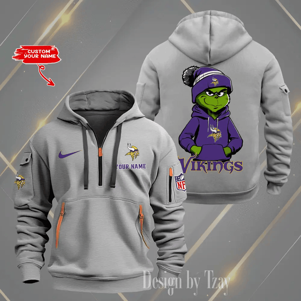 Minnesota Vikings Heavy Hoodies AZHEAVYHD1A