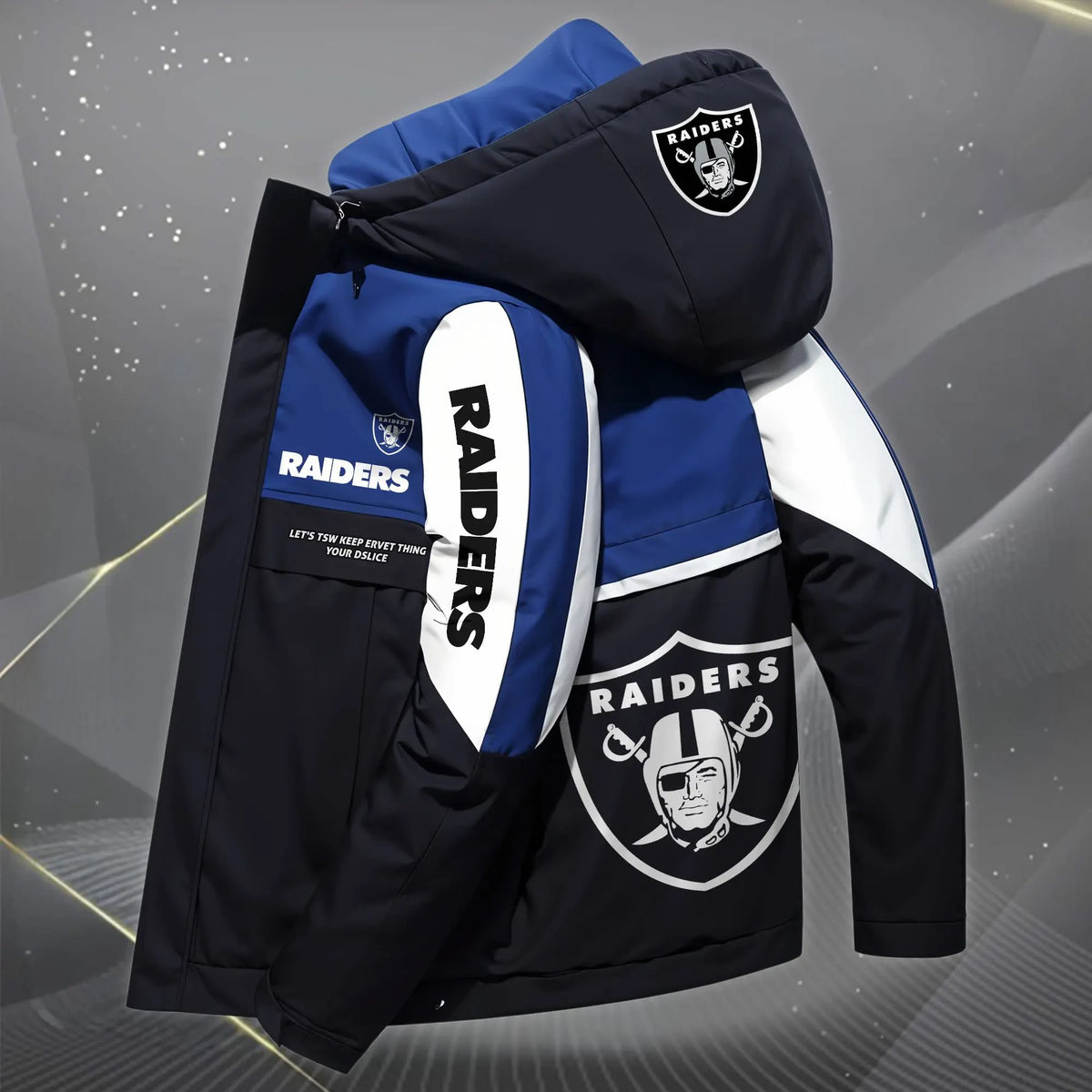 Las Vegas Raiders Outdoor Windproof Jacket SPTOWPJK017