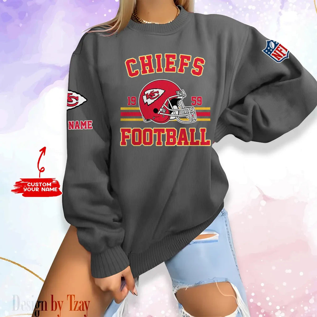 Kansas City Chiefs Personalized Fashion Design New Woolen Sweater BGSWT232