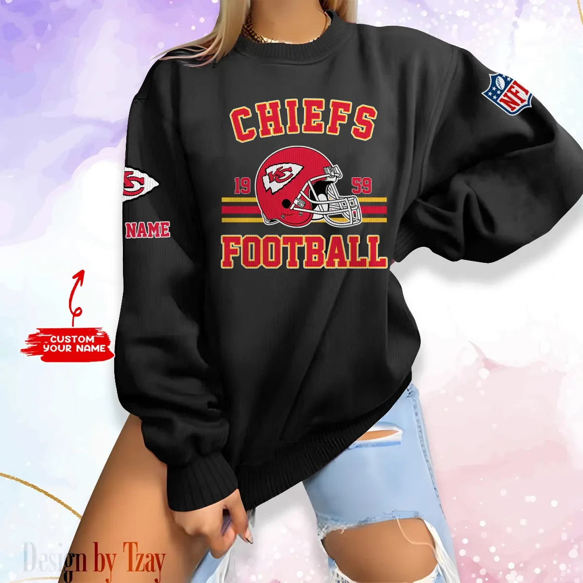 Kansas City Chiefs Personalized Fashion Design New Woolen Sweater BGSWT232