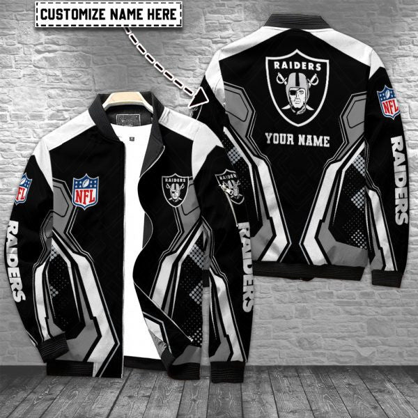 Las Vegas Raiders Personalized Bomber Jacket BGBBJ974