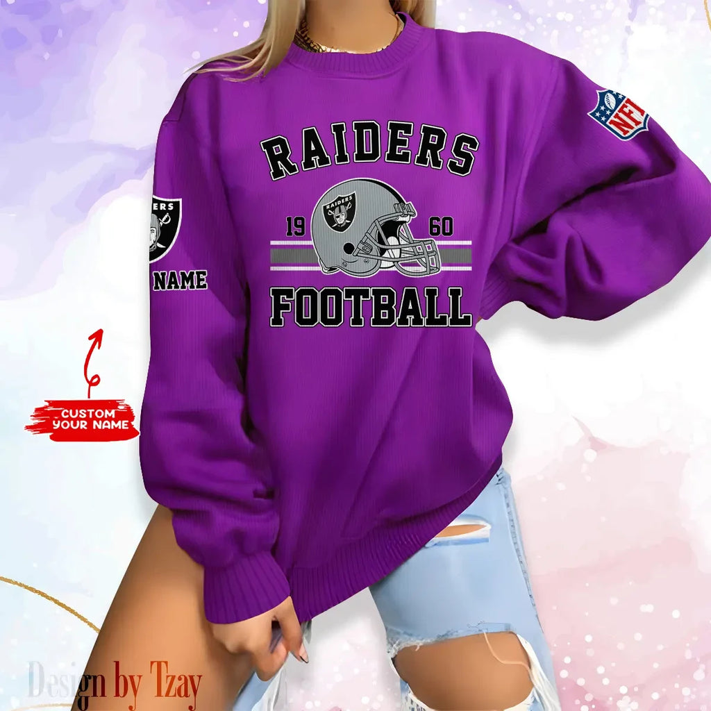 Las Vegas Raiders Personalized Fashion Design New Woolen Sweater  BGSWT233