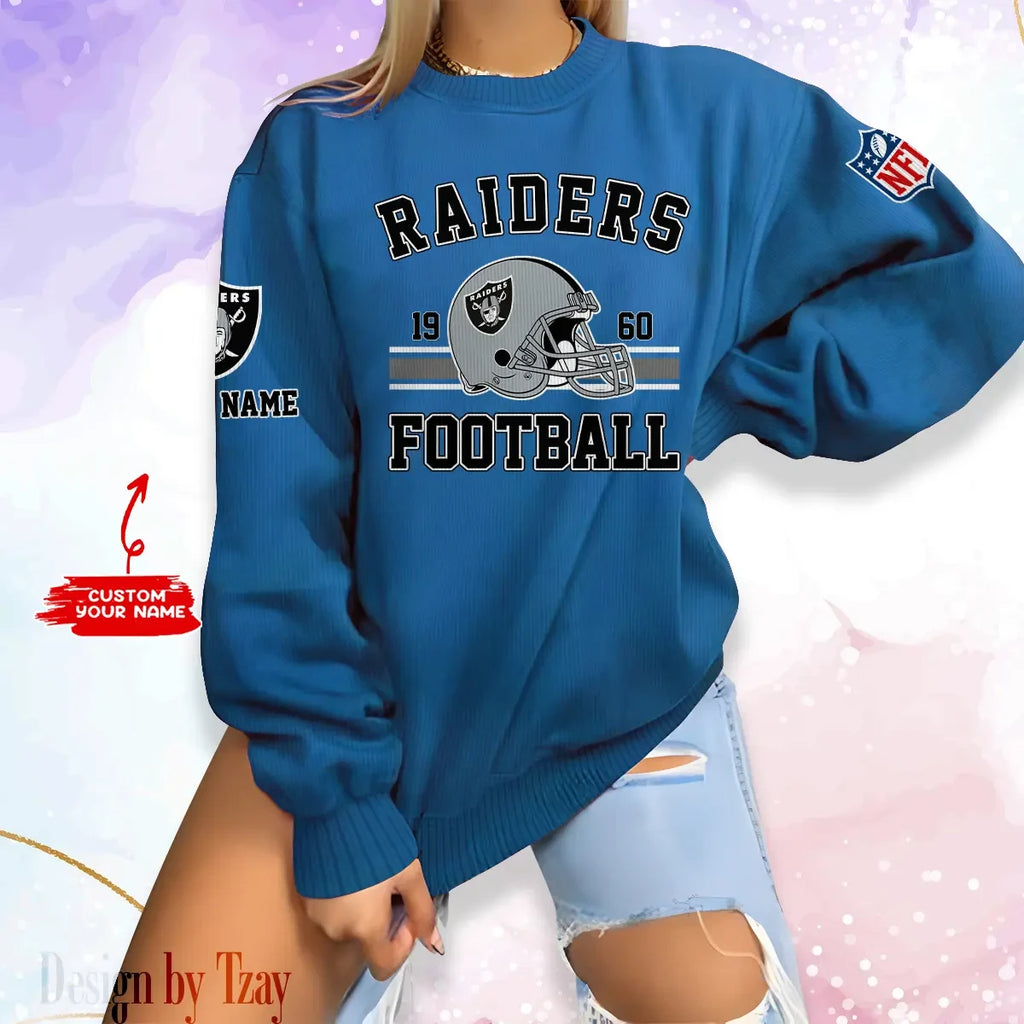 Las Vegas Raiders Personalized Fashion Design New Woolen Sweater  BGSWT233