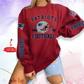 New England Patriots Personalized Fashion Design New Woolen Sweater BGSWT238