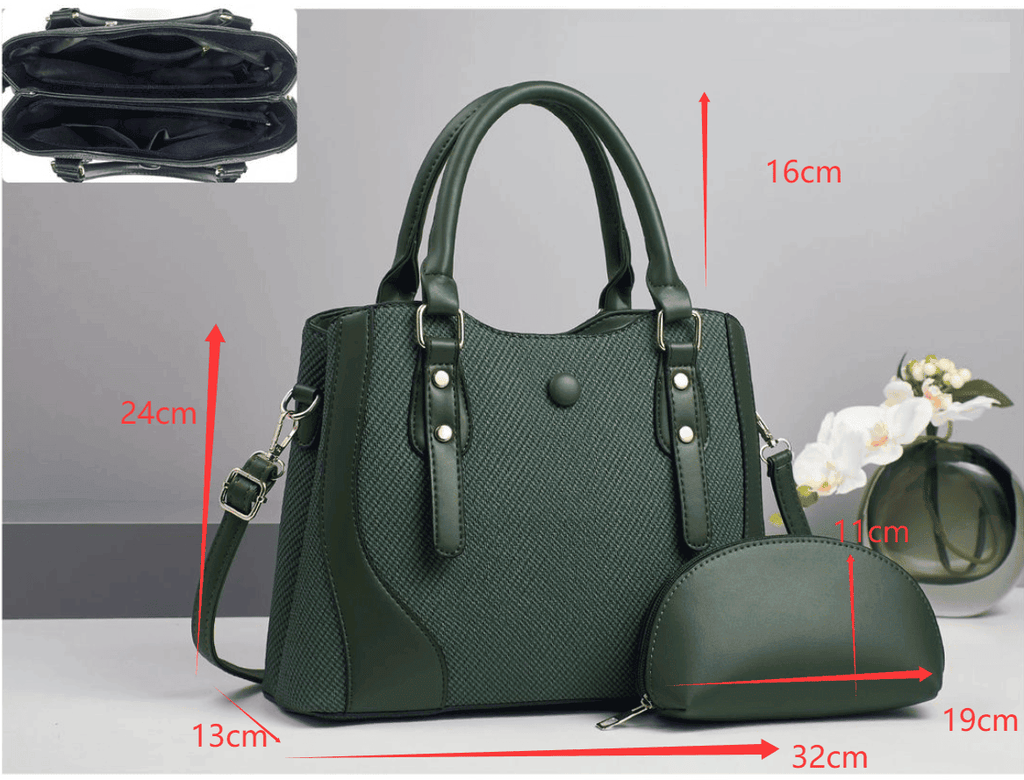 Emerald Tote — Free Wristlet Included New England Patriots PUHA022