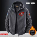 San Francisco 49ers Fleece Fashion Hooded Jacket Outdoor SPTFFHJ060