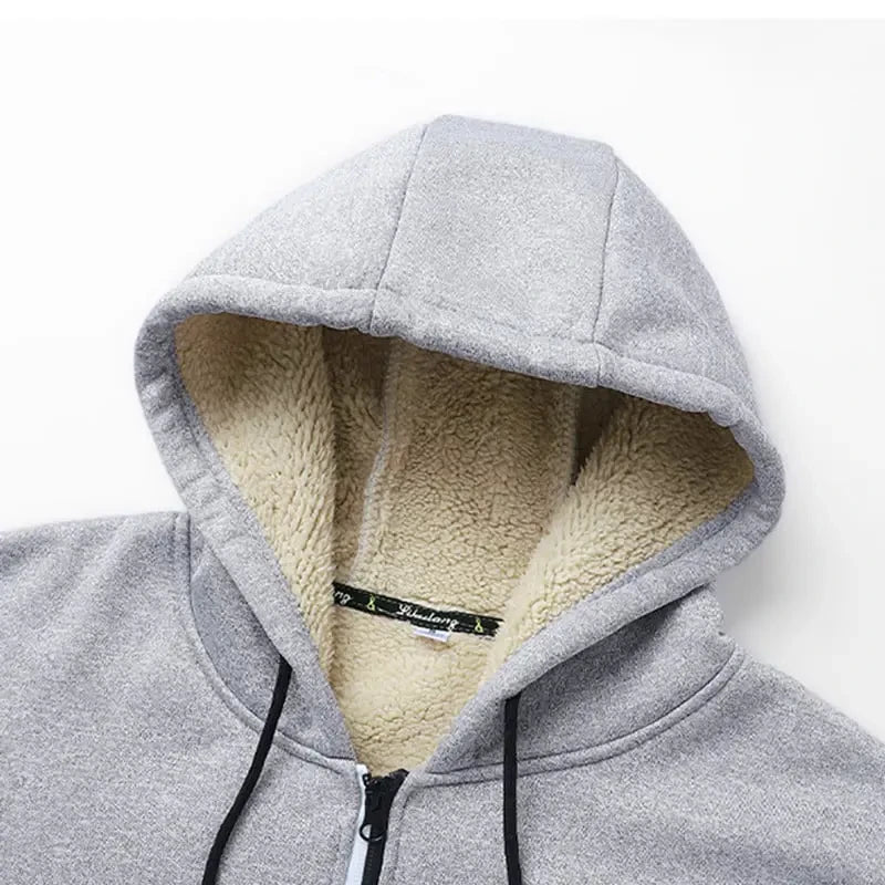 Las Vegas Raiders DMTZ0370 Premium Thick Zip-Up Hoodie