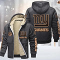 New York Giants DMTZ0861 Premium Sherpa-Lined Winter Hoodie – Personalized Edition