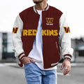 Washington Commanders Personalized New Baseball Jacket Gifts For Fan SPTBBJACKET032