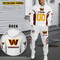 Washington Commanders Combo Hoodie And Sweatpants Gift For Fan AZHD1048
