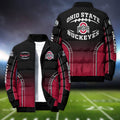 Ohio State Buckeyes Sport Puffer Jacket Custom Your Name, Sport Team Jackets, Sport Gifts For Football Lovers ETHY-61688 Puffer Jacket